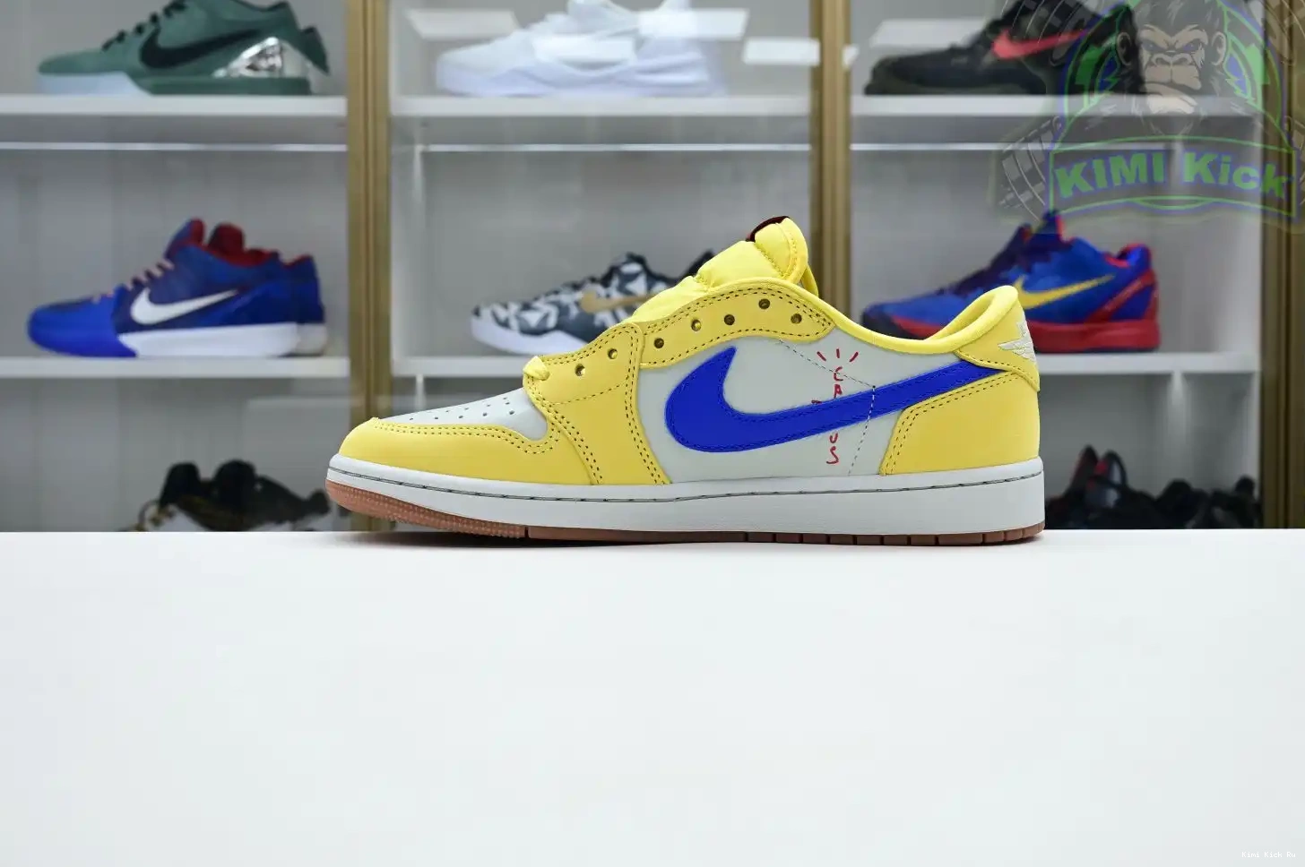 Travis 1Low Kimikick Jordan Canary x Air Jordan Scott 0520